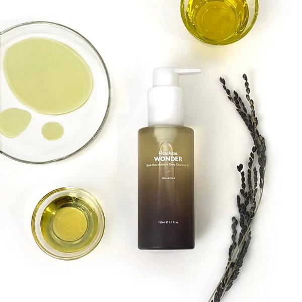 Haruharu Wonder Black Rice Moisture Deep Cleansing Oil huile démaquillante